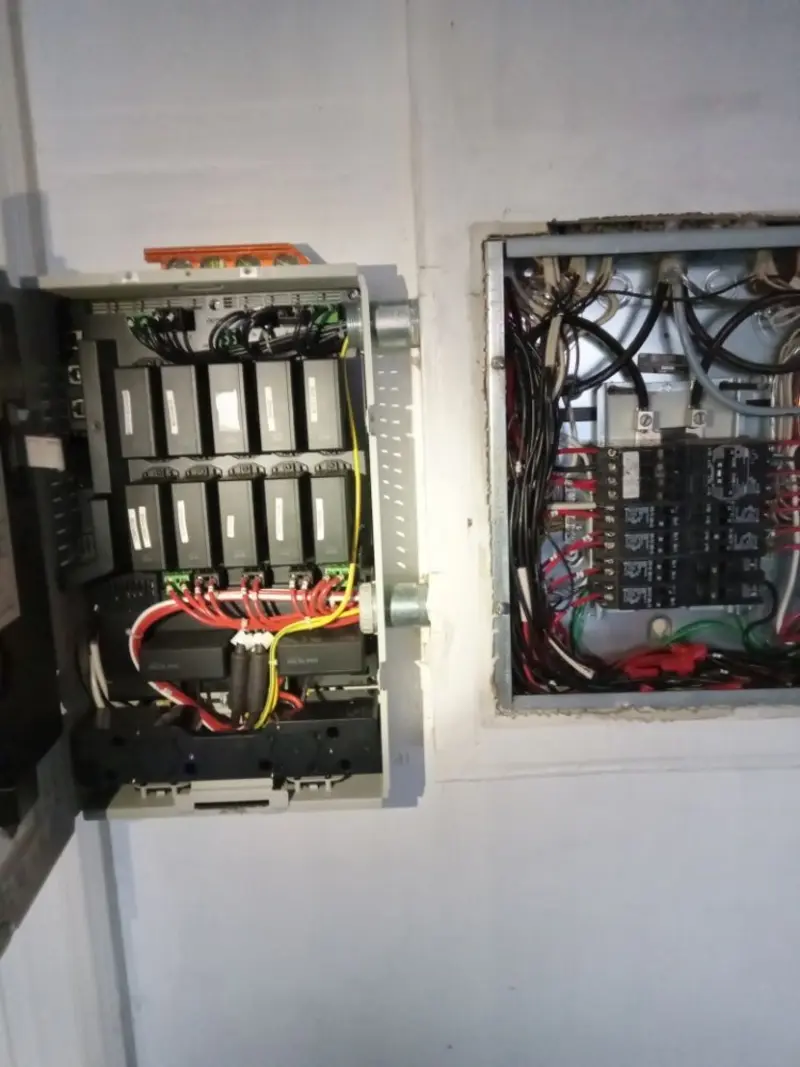 Electrical panel upgrade completed for Indoor Lighting Installation in Washington